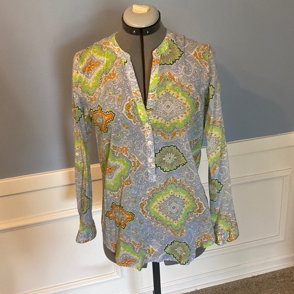 Old Navy Mosaic Print Tank - Size Medium - Picture 1 of 8